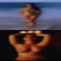 Ebony girls swinging