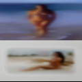 Humping naked woman