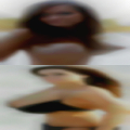 Pretty curvy naked woman