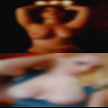Ebony girls swinging